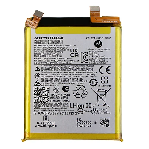 Original QF50 Motorola Moto G04 G24 G34 5G Battery 5000 MAh