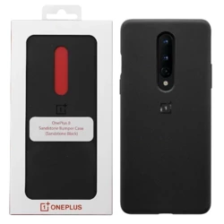 Etui OnePlus 8 Sandstone Bumper Case - czarne
