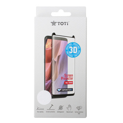 Huawei P Smart 2021 szkło hartowane na cały wyświetlacz Toti Full Glue - czarne