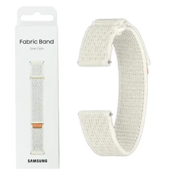 Pasek do Samsung Galaxy Watch 4/ 4 Classic/ 5/ 5 Pro/ 6/ 6 Classic Fabric Band One Click 20 mm S/M - piaskowy (Sand)