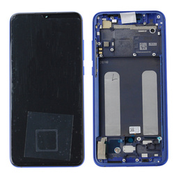 Xiaomi Mi 9 Lite wyświetlacz LCD z ramką - niebieski (Blue)