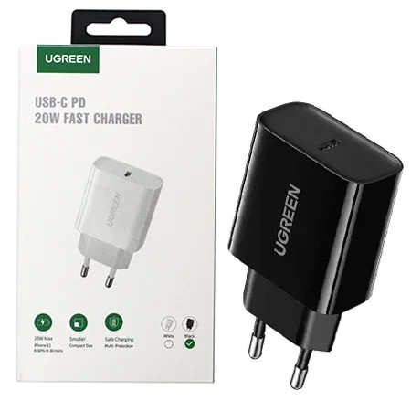 Ładowarka sieciowa USB-C Ugreen 20W - czarna