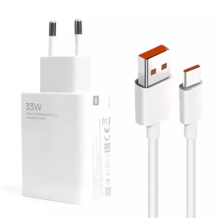 Ładowarka sieciowa Xiaomi MDY-11-EZ + kabel USB-C - 33W