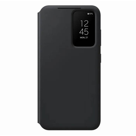 Samsung Galaxy S23 Smart View Wallet Phone Case - black