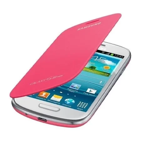 Samsung Galaxy S3 mini Flip Cover phone case - pink