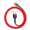 USB-A to USB-C Baseus Cafule 3A cable - red 1 m 