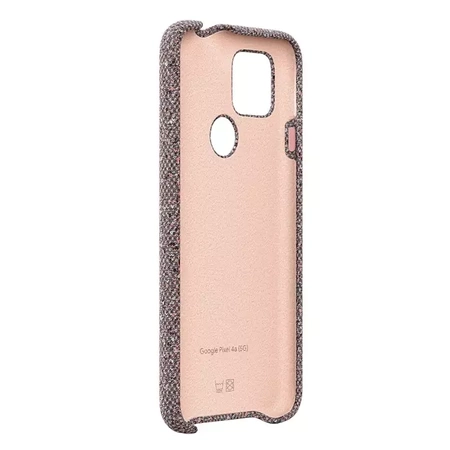 Etui Google Fabric Case do Pixel 4a 5G - czerwone (Chili Flakes)