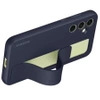 Samsung Galaxy A55 5G Standing Grip Phone Case - dark blue