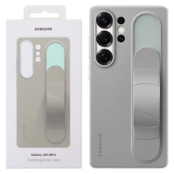 Samsung Galaxy S25 Ultra Standing Grip Phone Case - Gray (Gray)