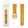 Samsung Silicone Sport Band 20 mm M/L for Galaxy Watch 4/ Watch 4 Classic/ Watch 5/ Watch 5 Pro - Mustard (Mustard)