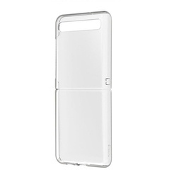 Samsung Galaxy Z Flip/ Z Flip 5G case Slim Cover with Sticker GP-FPF700HICTW - transparent + stickers