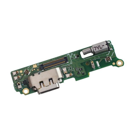 Sony Xperia XA2 board with USB-C charging connector, vibration and microphone