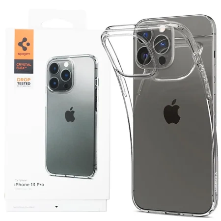 Spigen Crystal Flex silicone case for Apple iPhone 13 Pro - transparent 