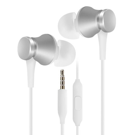 Xiaomi Mi In-Ear headphones with remote control and microphone - silver