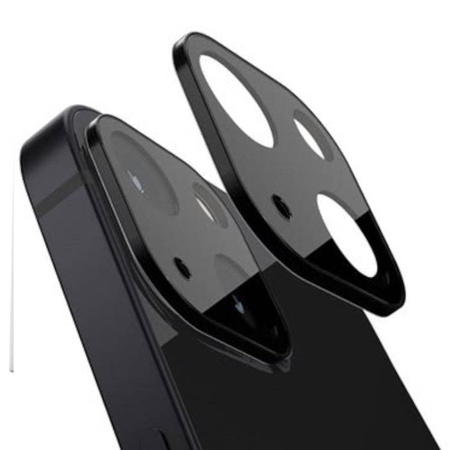 Apple iPhone 13/ 13 mini camera tempered glass Spigen Glas.TR Optik AGL03395 - black 2pcs