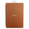  Apple iPad 7/ 8/ 9/ Air 3/ Pro 10.5 Leather Smart Cover case - brown (Saddle Brown)