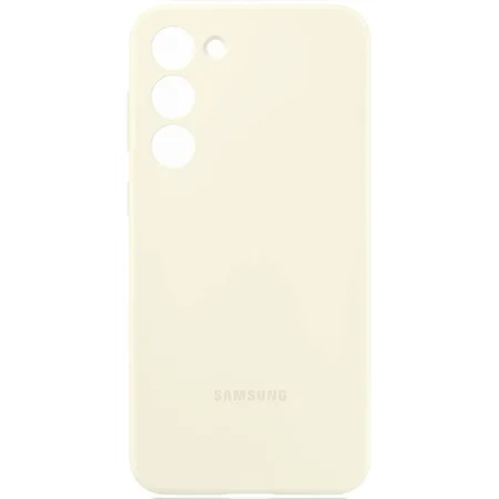 Etui na telefon Samsung Galaxy S23 Plus Silicone Case - kremowe