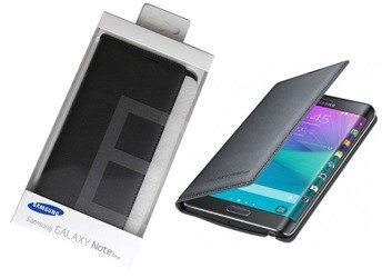 Samsung Galaxy Note edge Flip Wallet phone case - graphite