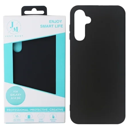 Samsung Galaxy A14 5G Just Must Candy Silicone phone case - black