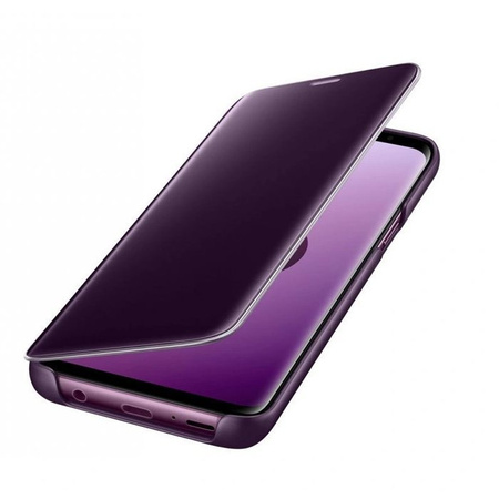 Samsung Galaxy S9 Clear View Standing Phone Case - purple [OUTLET]