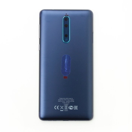 Nokia 8 battery flap - navy blue