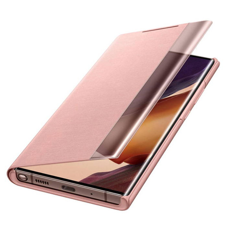 Samsung Galaxy Note 20 Ultra case Smart Clear View Cover EF-ZN985CAEGEU - copper (Mystic Bronze)