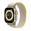 Pasek Apple Watch 42/ 44/ 45/ 49 Ultra/ Ultra 2 Trail Loop S/M - żółto-beżowy