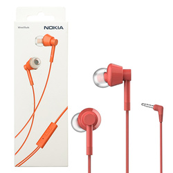 Nokia Wired Buds dock headphones with microphone - red