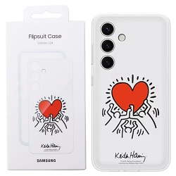 Etui na telefon Samsung Galaxy S24 Flipsuit Case - transparentne