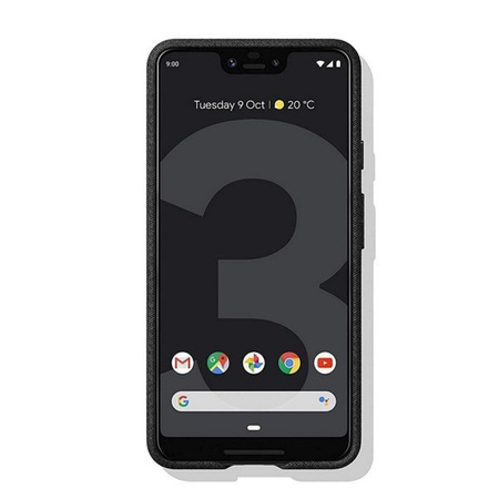 Google Pixel 3 XL Fabric Case GA00494 - black