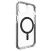 Case for Apple iPhone 13 Gear4 Santa Cruz Snap MagSafe - transparent with black frame