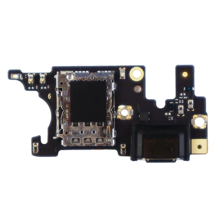 Board with USB-C charging connector, SIM card reader and microphone for Motorola Edge 30 Neo