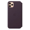 Apple iPhone 11 Pro Max Leather Folio - eggplant (Aubergine)