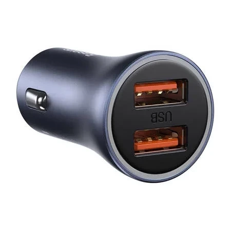 Baseus Golden Contactor Pro 40W car charger - black