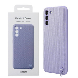Samsung Galaxy S21 Plus case Kvadrat Cover EF-XG996FVEGWW - purple