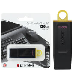 Kingston DataTraveler Exodia flash drive 128 GB - black