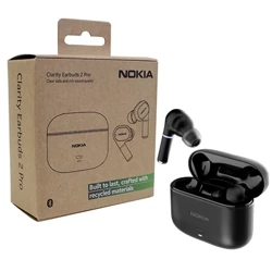 Nokia Clarity Earbuds 2 Pro ANC Bluetooth Headphones - Black