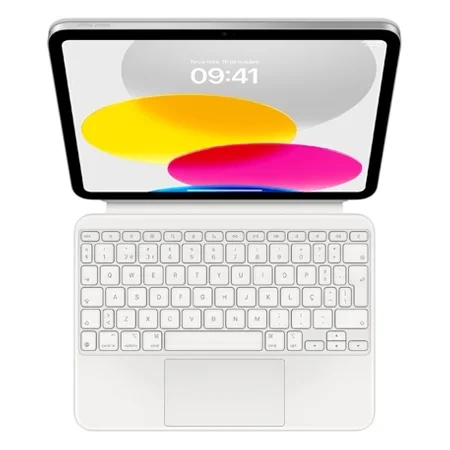 Apple Magic Keyboard Folio Case for iPad 10.9" 10th Generation (Portuguese layout) - white