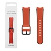 Samsung Silicone Two-tone Sport Band 20mm S/M for Galaxy Watch 4/ Watch 5 - red-black