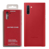 Samsung Galaxy Note 10 leather case Leather Cover EF-VN970LREGWW - red