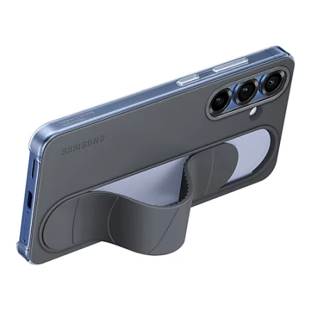 Samsung Galaxy S25 Standing Grip Phone Case - Graphite (Black)