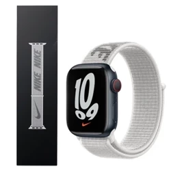 Apple Watch 38/ 40/ 41 mm Nike Sport Loop Strap - Snow White (Summit White)