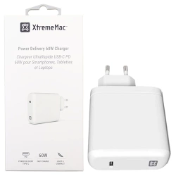 XtremeMac Power Delivery 45W wall charger - white
