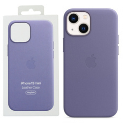 Apple iPhone 13 mini Leather Case MagSafe MM0H3ZM/A - purple (Wisteria)