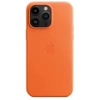 Apple iPhone 14 Pro Max Leather Case MagSafe - Orange (Orange)