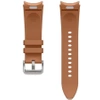 Strap for Samsung Galaxy Watch 4/ 4 Classic/ 5/ 5 Pro/ 6/ 6 Classic Hybrid Eco-Leather 20 mm S/M - brown (Camel)