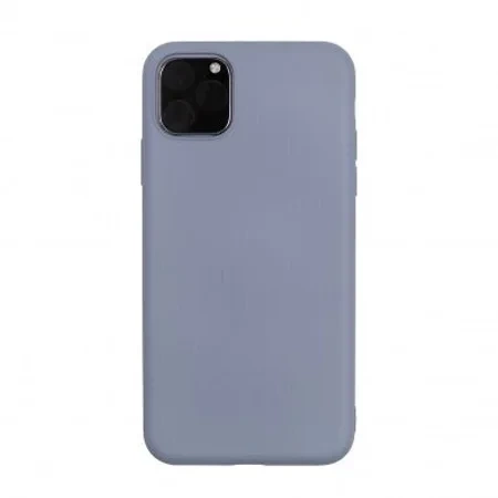 Silicone case for Apple iPhone 11 Pro Max Just Must Candy - gray (Lavender Grey)