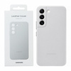 Samsung Galaxy S22 Leather Cover phone case - grey