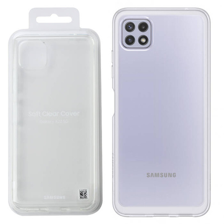 Samsung Galaxy A22 5G Soft Clear Cover case EF-QA226TTEGEU - transparent