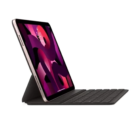 Apple iPad Pro 11" gen keyboard case.1/ 2/ 3/ 4/ Air 4/ 5/ 11" M2 Smart Keyboard Folio (Ukrainian layout) - black